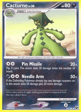 Cacturne/106 - [Great Encounters]