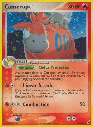 Camerupt 3/100 - [Crystal Guardians] Reverse Holofoil