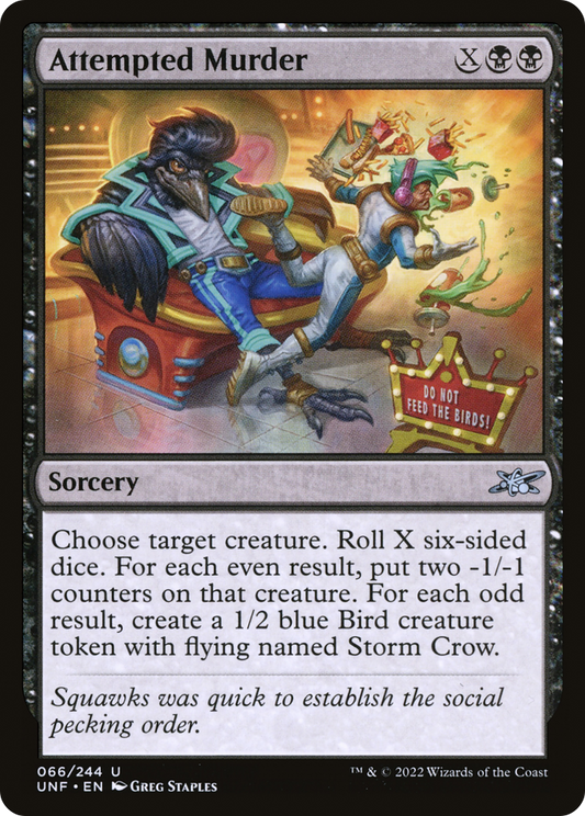 Attempted Murder (UNF-066) - [Unfinity] Foil