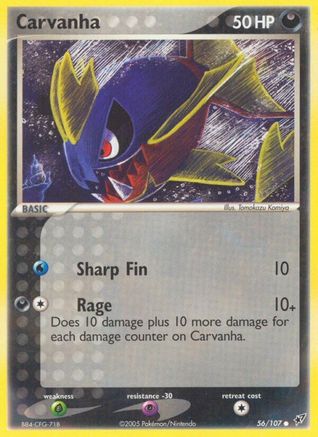 Carvanha (56/107) [EX : Deoxys] 