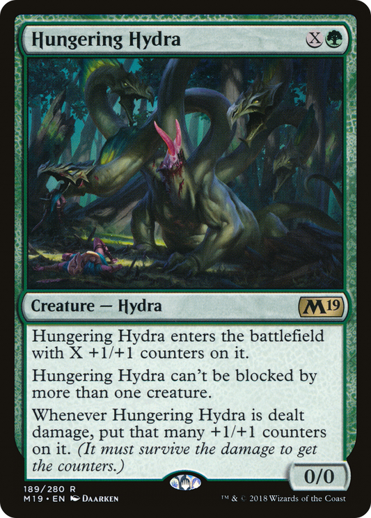 Hungering Hydra (M19-189) - [Core Set 2019]