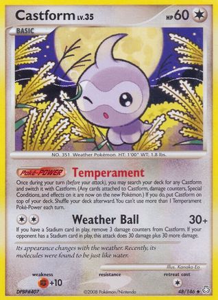Castform 48/146 - [Legends Awakened]
