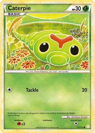 Caterpie 57/123 - [HeartGold SoulSilver]