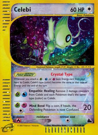 Celebi/144 - [Skyridge] Holofoil