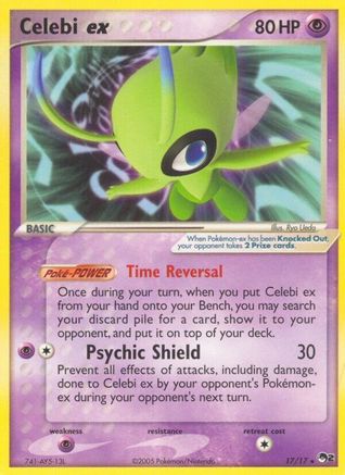 Celebi ex (Non-Holo)/17 - [POP Series 2]