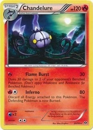 Chandelure - 20/99 - [Deck Exclusives]