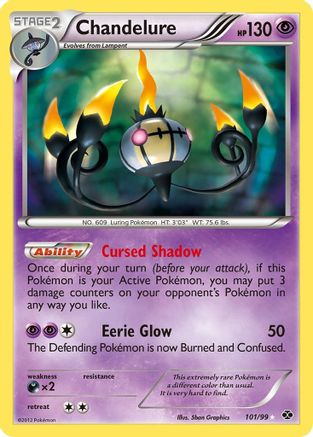 Chandelure (Secret)/99 - [Next Destinies] Holofoil