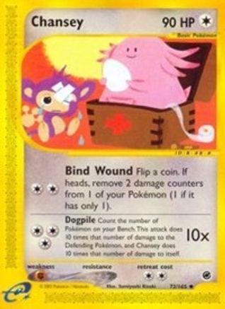 Chansey 72/165 - [Expedition]