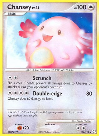 Chansey 76/123 - [Mysterious Treasures]