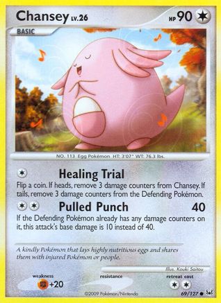 Chansey (69/127) [Platine : Ensemble de base] 