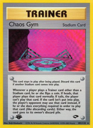 Chaos Gym 102/132 - [Gym Challenge] 1st Edition