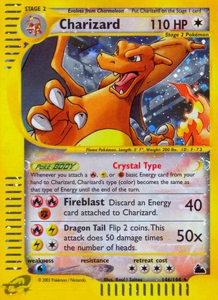 Charizard/144 - [Skyridge] Holofoil