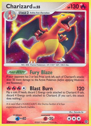 Charizard (3/132) [Diamant &amp; Perle : Merveilles secrètes] 