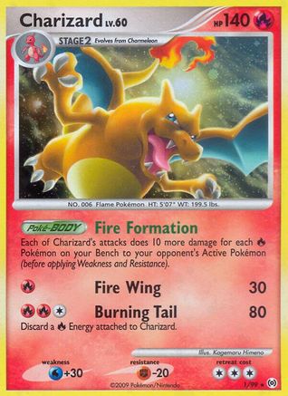 Charizard 1/99 - [Arceus] Holofoil