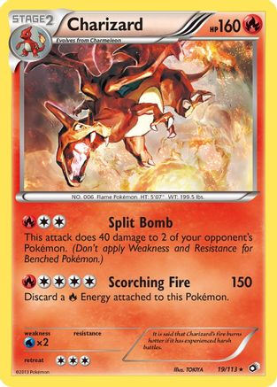 Charizard (19/113) [Noir et blanc : trésors légendaires] 