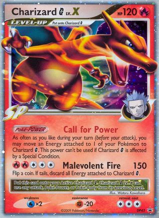 Charizard G LV.X (DP45) [Diamant et Perle : Promos Black Star] 