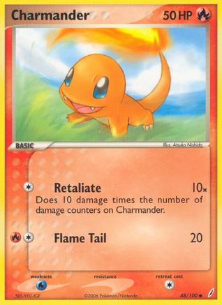 Charmander 48/100 - [Crystal Guardians]