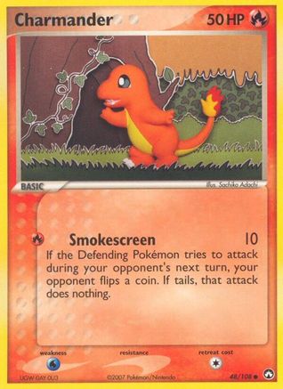 Charmander 48/108 - [Power Keepers] Reverse Holofoil