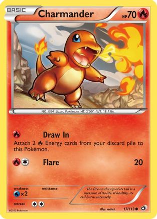 Charmander 17/113 - [Legendary Treasures]