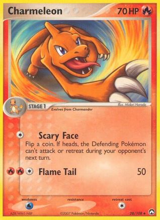 Charmeleon 28/108 - [Power Keepers] Reverse Holofoil