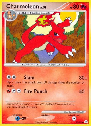 Charmeleon 35/99 - [Arceus]