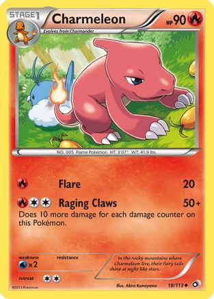 Charmeleon (18/113) [Noir et blanc : trésors légendaires] 