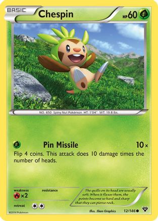 Chespin 12/146 - [XY Base Set]
