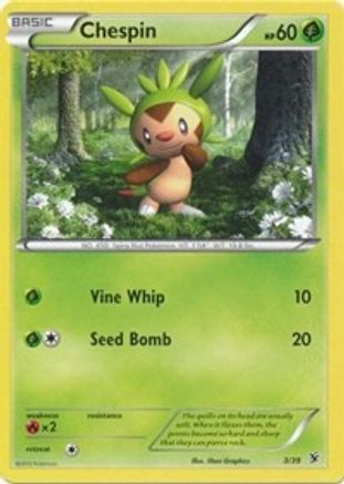 Chespin/39 - [Kalos Starter Set]