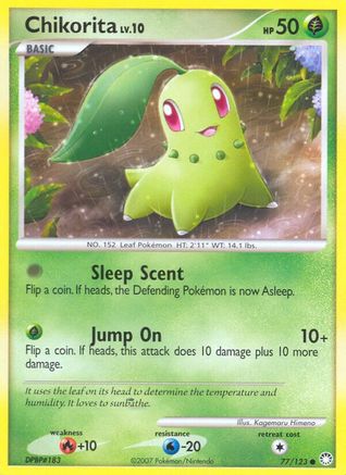 Chikorita 77/123 - [Mysterious Treasures]