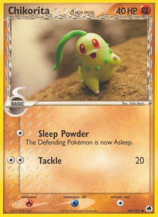 Chikorita (Delta Species) 44/101 - [Dragon Frontiers]