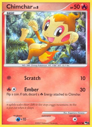 Chimchar 14/17 - [POP Series 6]