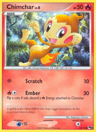 Chimchar (14/17) [Série POP 6] 