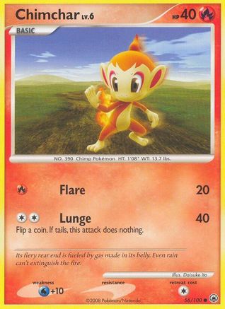 Chimchar (56)/100 - [Majestic Dawn]