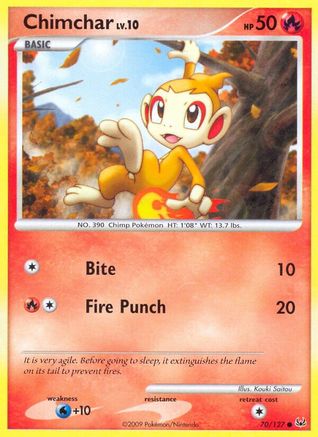 Chimchar (70/127) [Platine : Ensemble de base] 