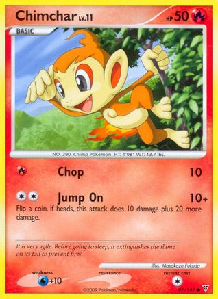 Chimchar (97/147) [Platine : Vainqueurs Suprêmes] 