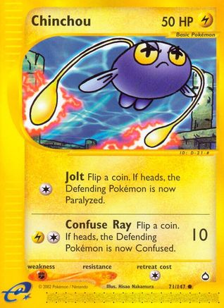 Chinchou (71) 71/147 - [Aquapolis]