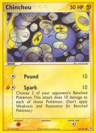 Chinchou - 56/101/101 - [Hidden Legends]