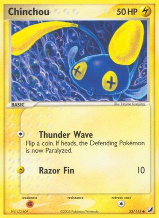 Chinchou/115 - [Unseen Forces] Reverse Holofoil