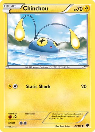 Chinchou/116 - [Plasma Freeze]