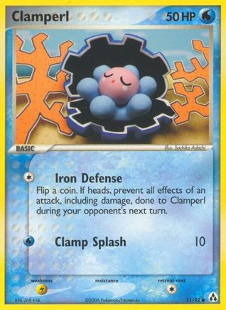 Clamperl 51/92 - [Legend Maker] Reverse Holofoil