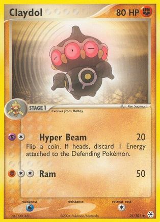Claydol - 31/101/101 - [Hidden Legends]