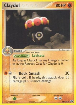 Claydol/106 - [Emerald]