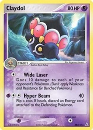 Claydol 38/110 - [Holon Phantoms] Reverse Holofoil
