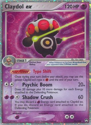 Claydol ex/108 - [Power Keepers] Holofoil