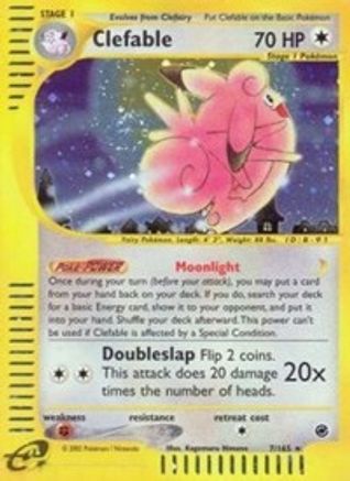 Clefable (7)/165 - [Expedition] Holofoil