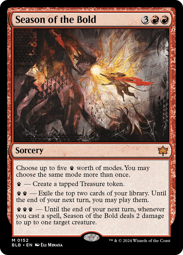 Season of the Bold (BLB-152) - [Bloomburrow]