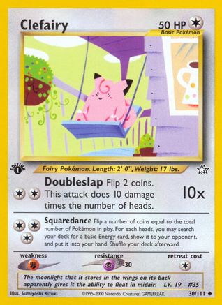 Clefairy 30/111 - [Neo Genesis] 1st Edition