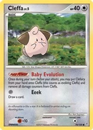 Cleffa (78/130) [Diamant &amp; Perle : Ensemble de base] 