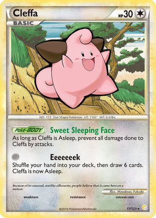 Cleffa 17/123 - [HeartGold SoulSilver]