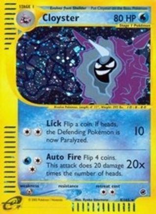 Cloyster (8)/165 - [Expedition] Holofoil